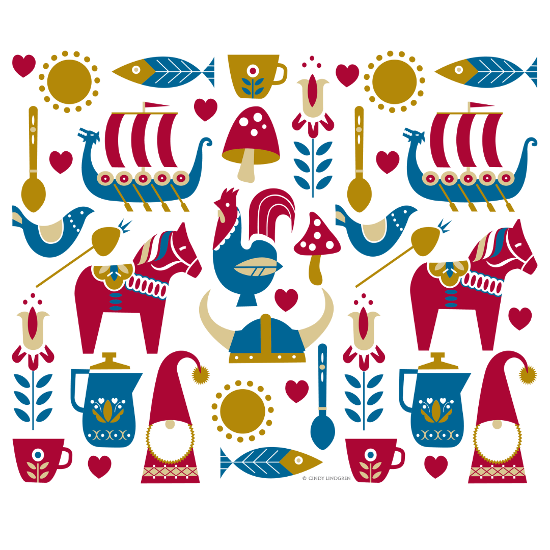 Insulated Can Cooler | Nordic Love Wrap