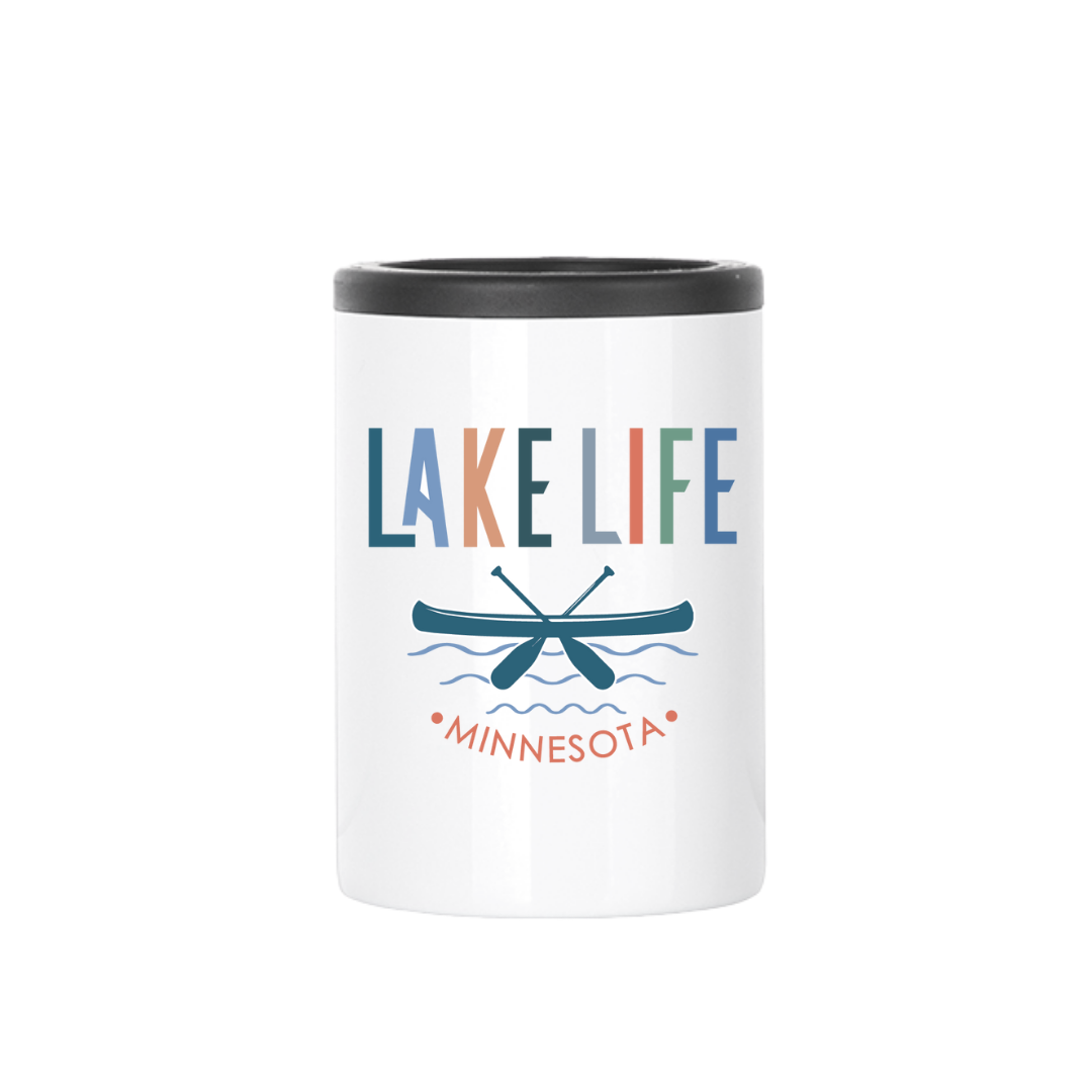 Insulated Can Cooler | Lake Life Canoe Minnesota