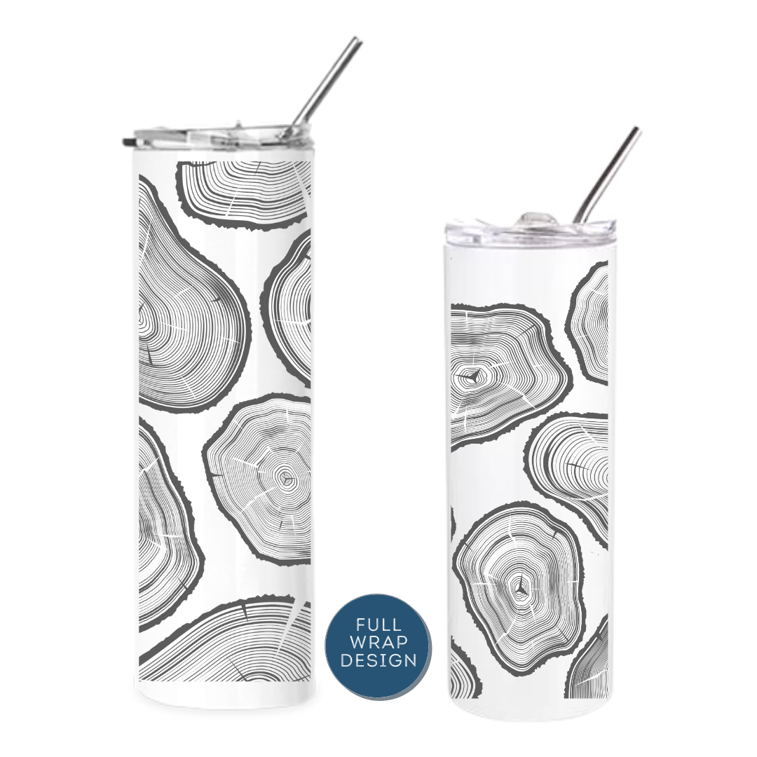 Insulated Tumblers | Tree Rings Wrap