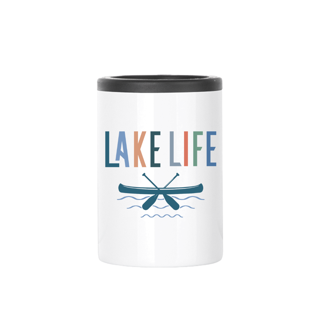 Insulated Can Cooler | Lake Life Canoe