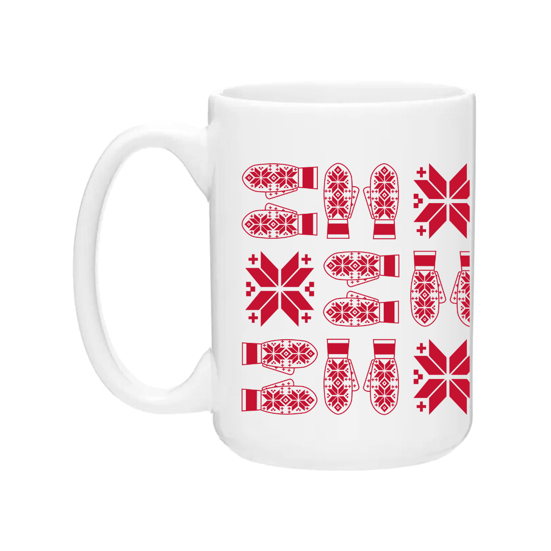 Ceramic Coffee Mug | Nordic Mitten