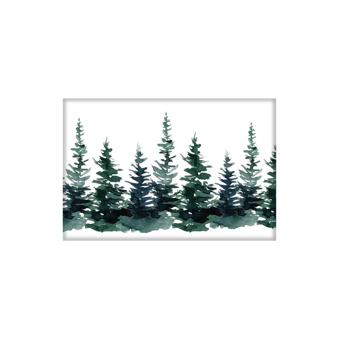 Magnet | Watercolor Pines