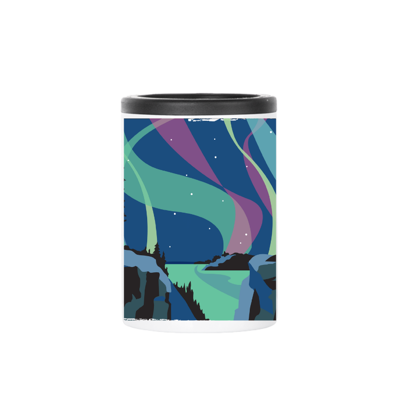 Insulated Can Cooler | Northern Lights Wrap