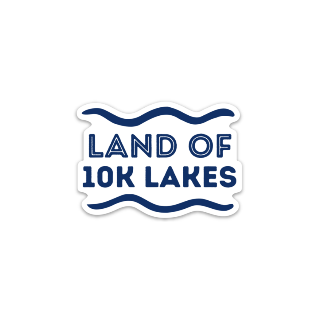 Land of 10K Lakes | Stickers