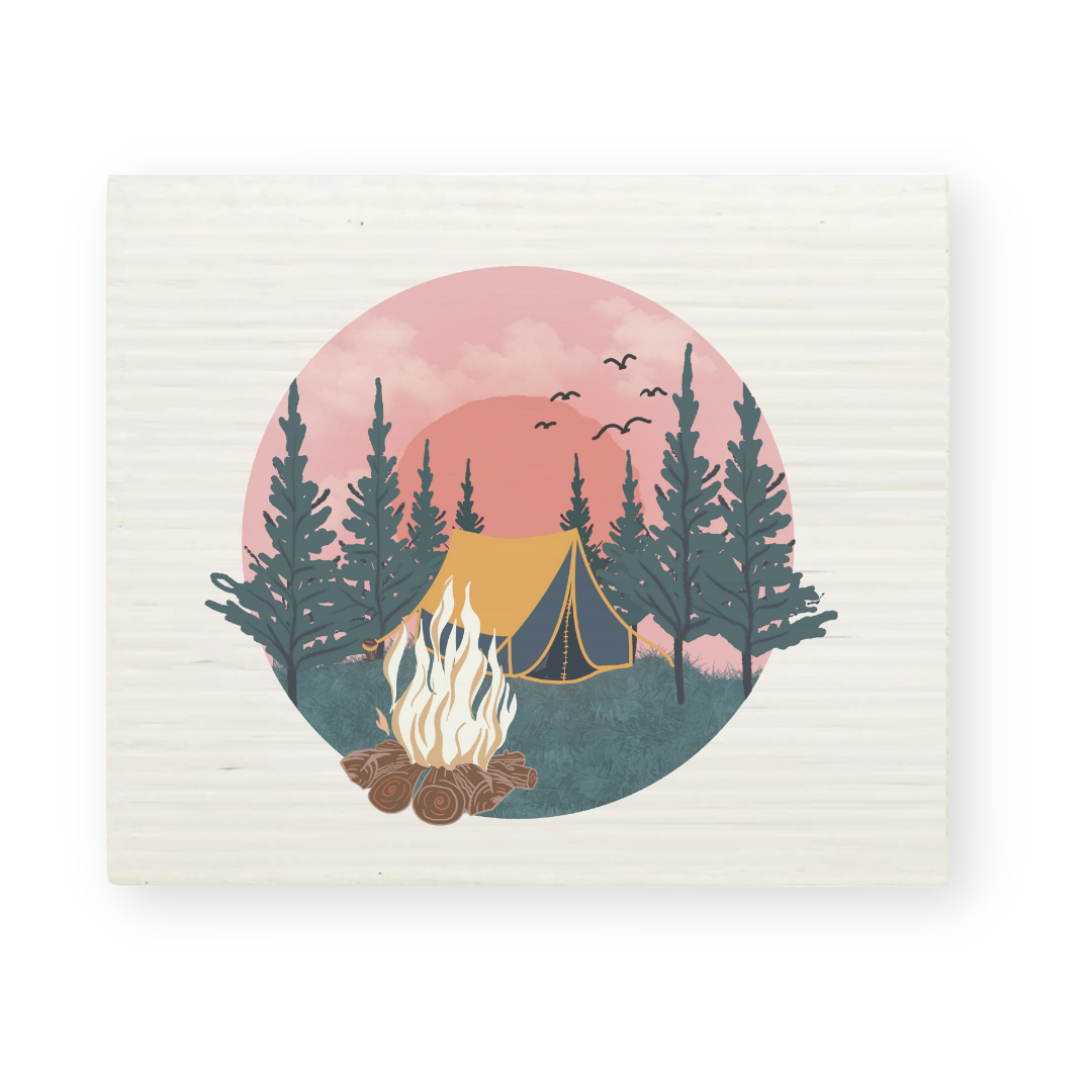 Swedish Dishcloth | Pink Sky Campsite