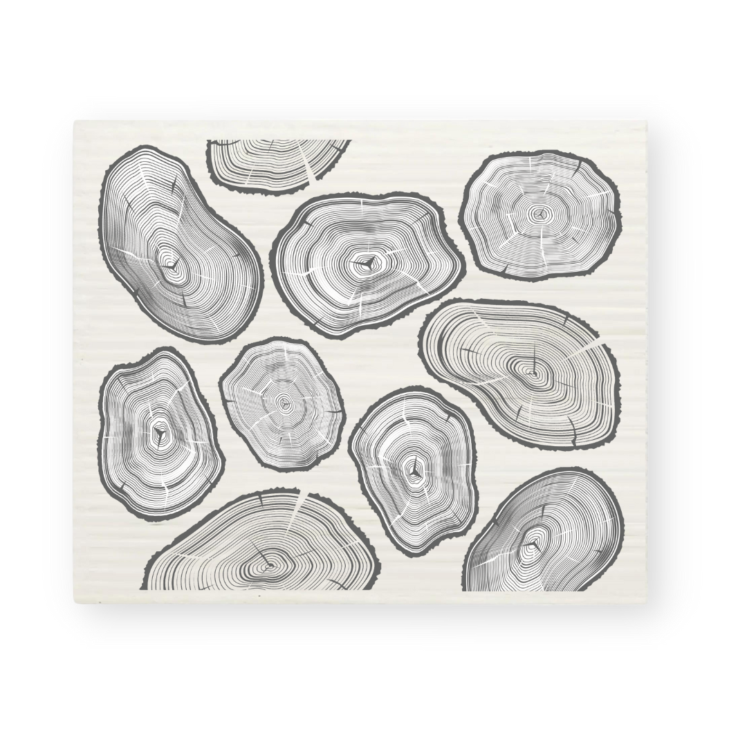 Swedish Dishcloth | Tree Rings