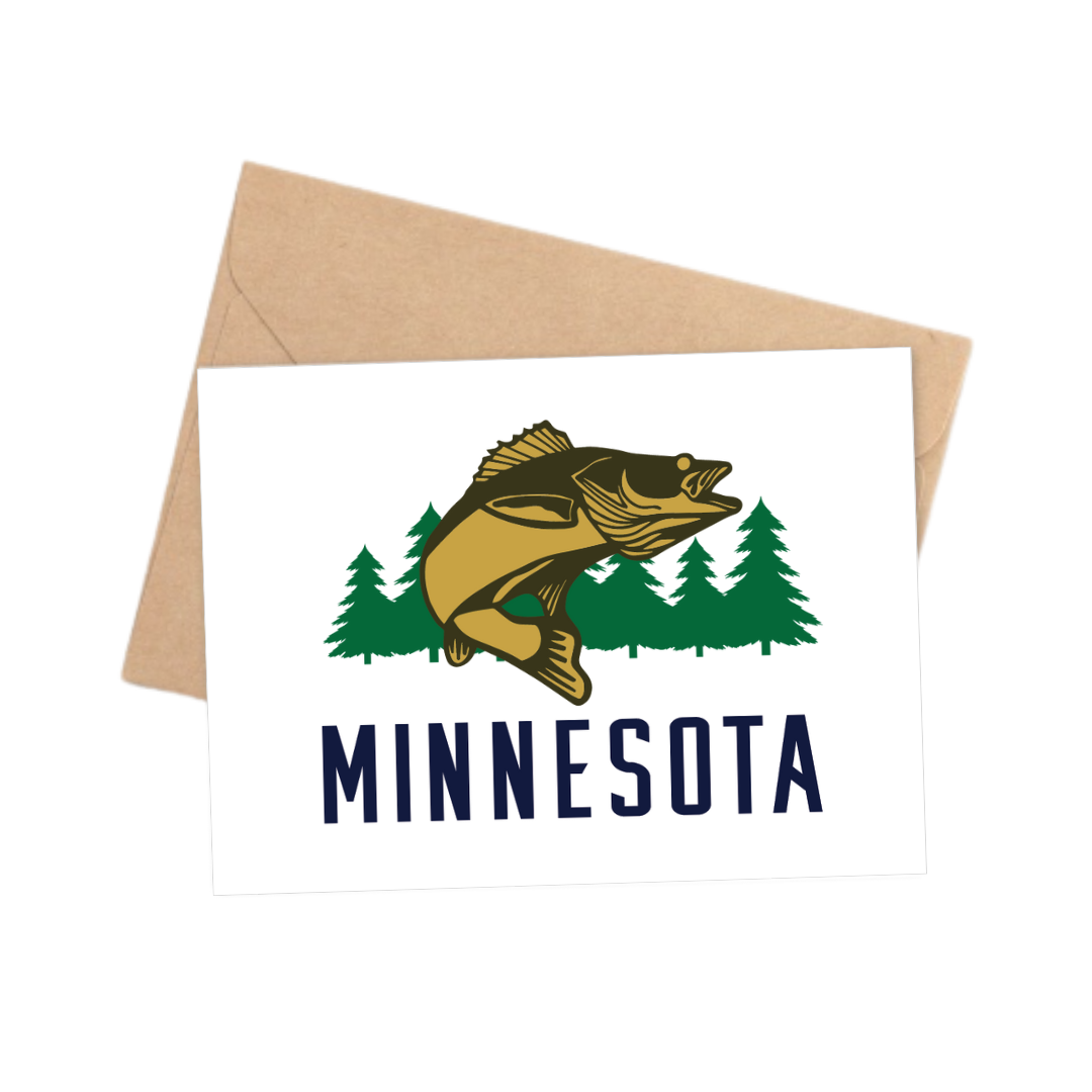 Notecard | Minnesota Walleye