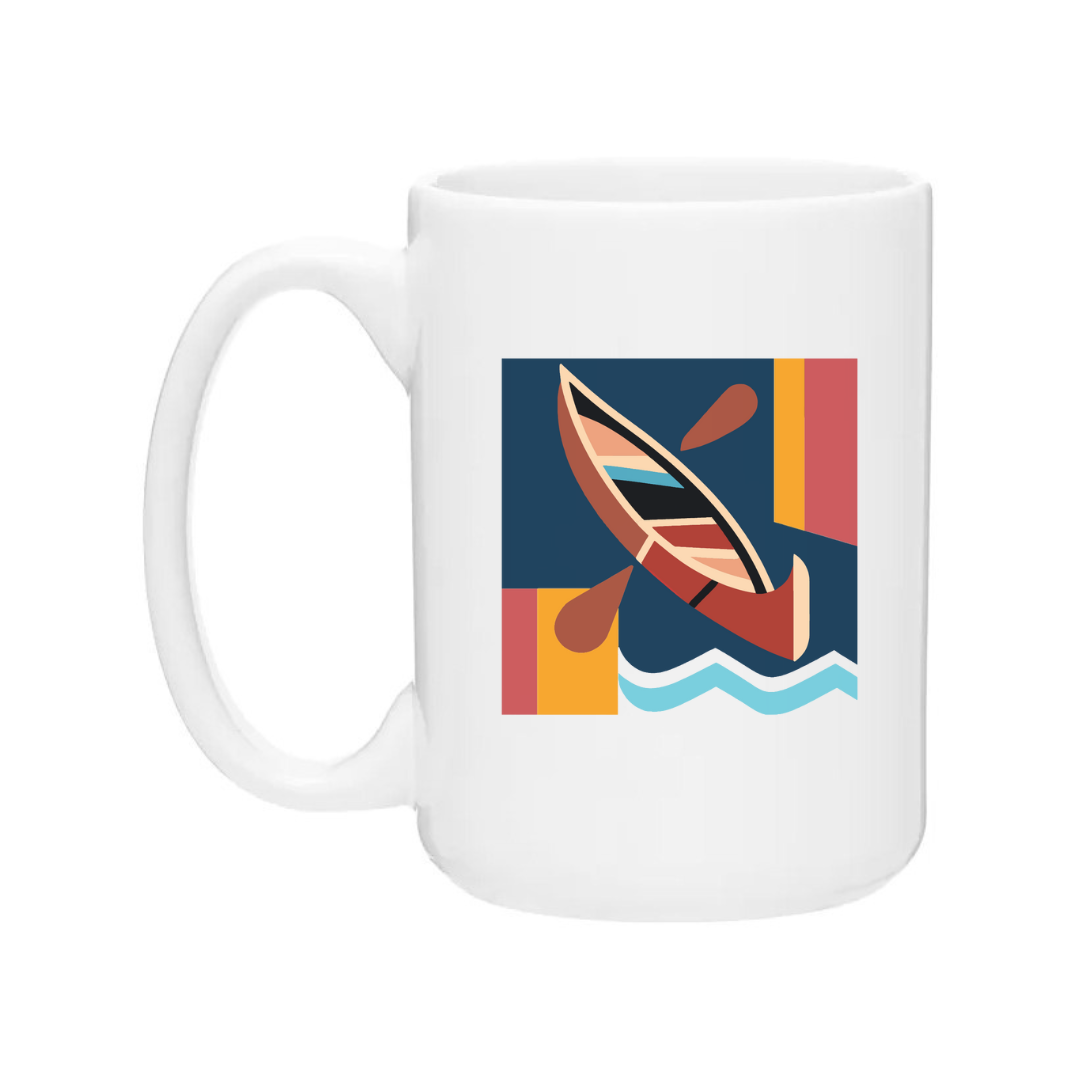 Ceramic Coffee Mug | TAALLA Canoe