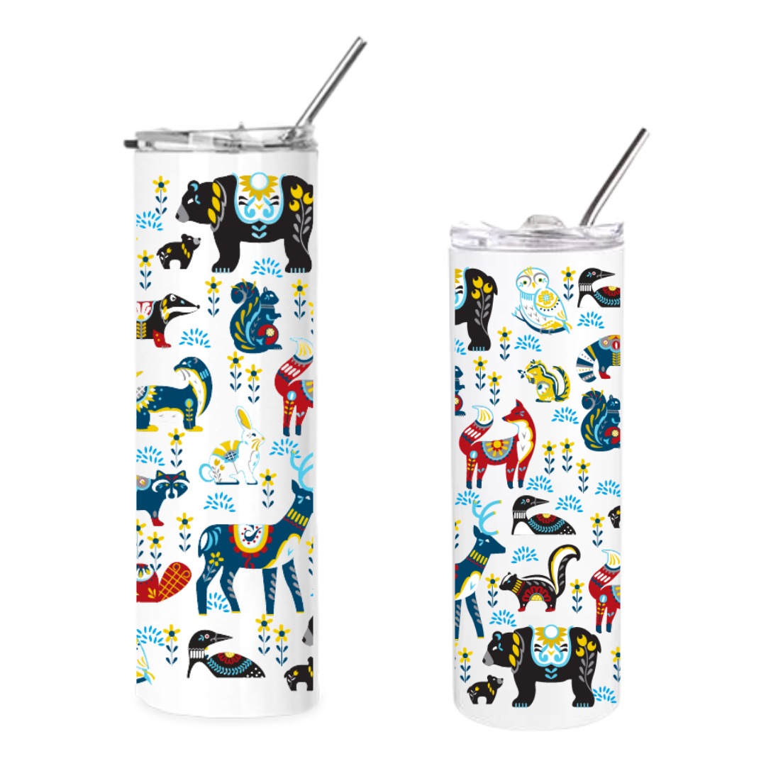 Insulated Tumblers | Dala Animals Wrap