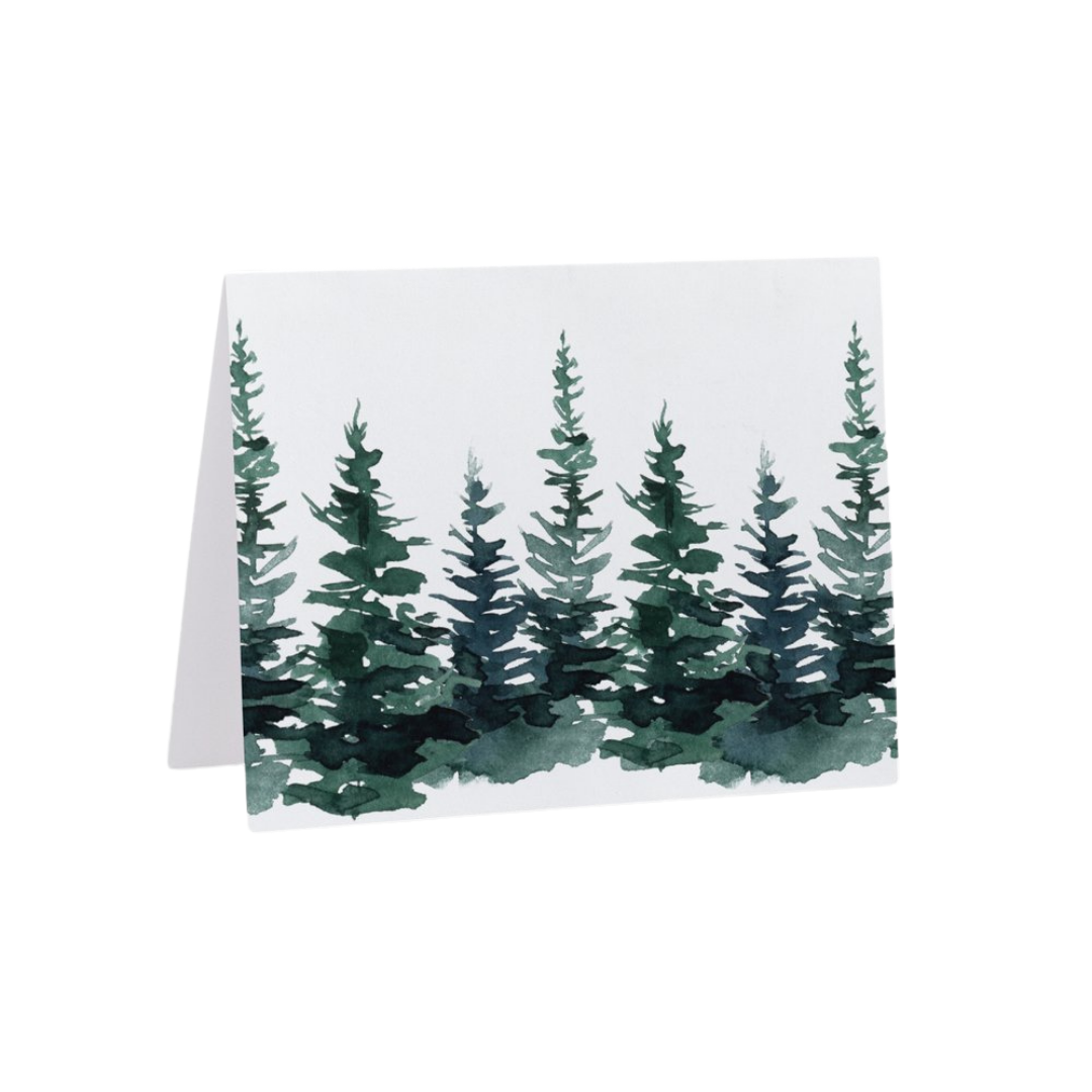 Notecard | Watercolor Pines