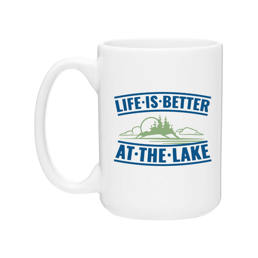 Ceramic Coffee Mug | Life is Better