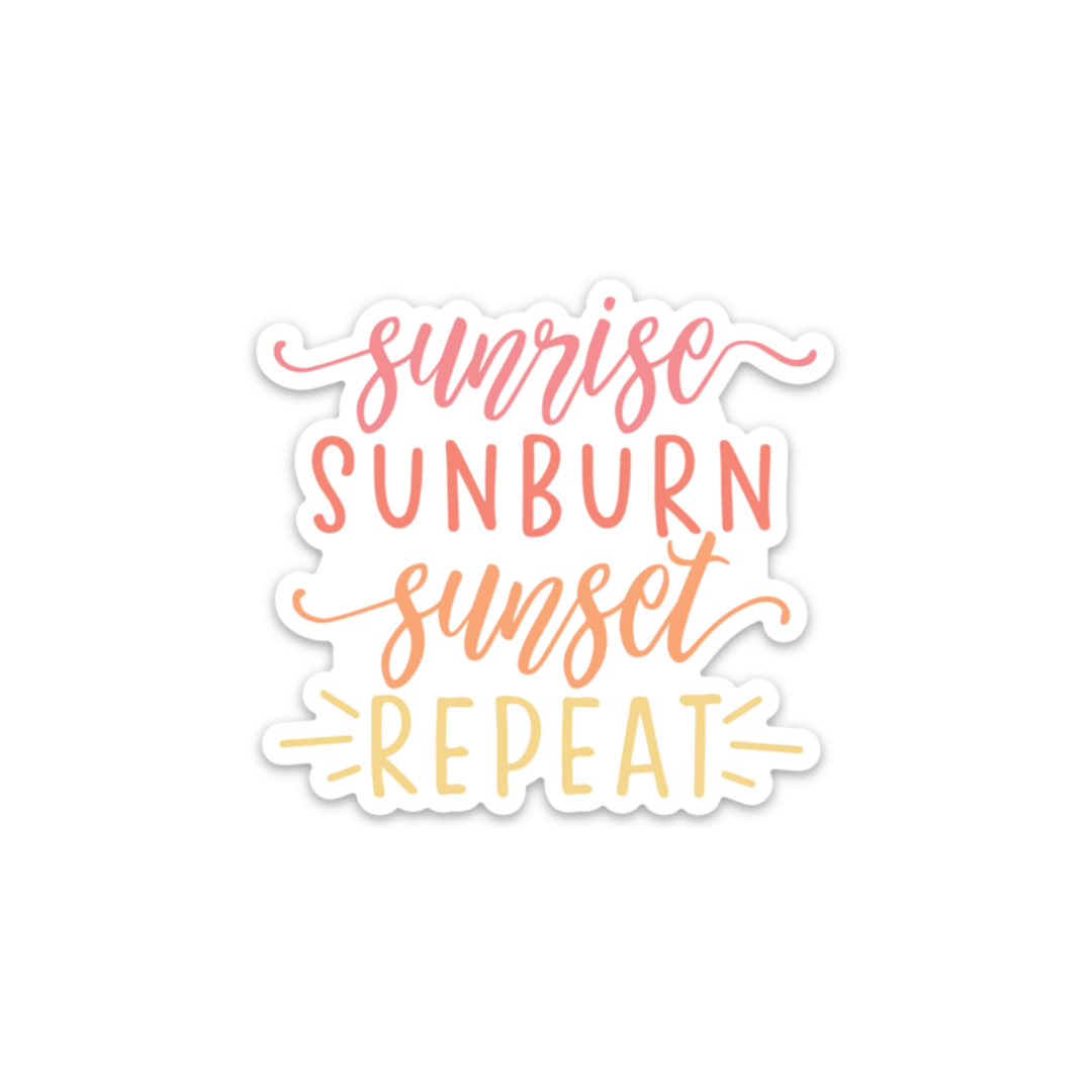 Sunrise Sunset | Sticker
