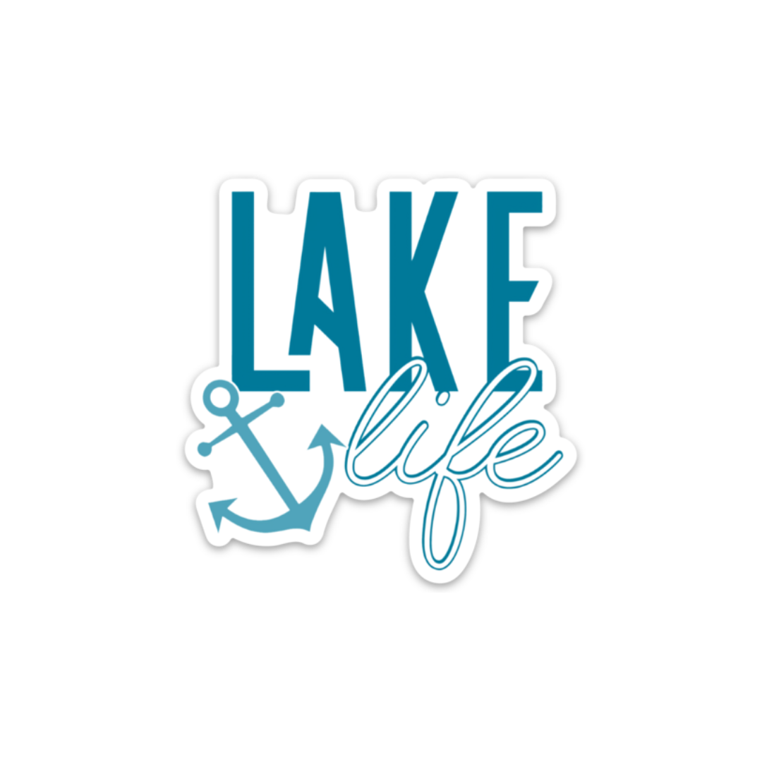 Lake Life Anchor | Stickers