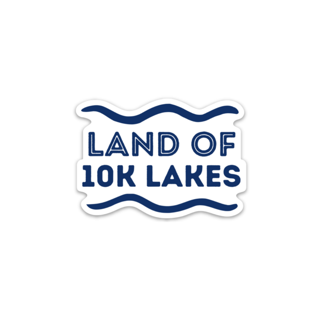 Land of 10K Lakes | Sticker