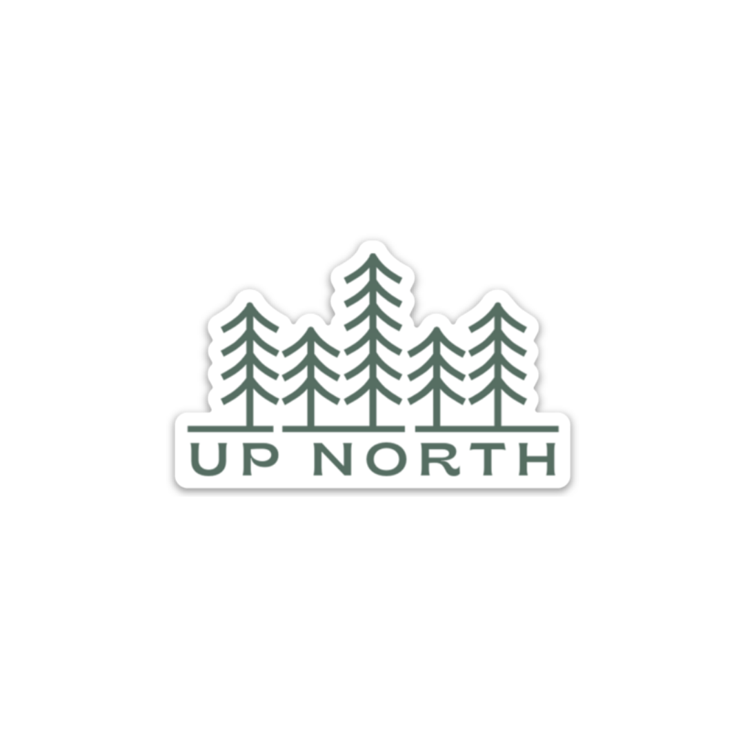 Up North Pines | Sticker