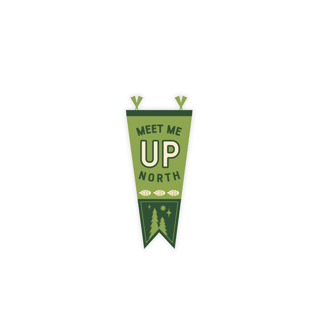 Camp Flags | Sticker