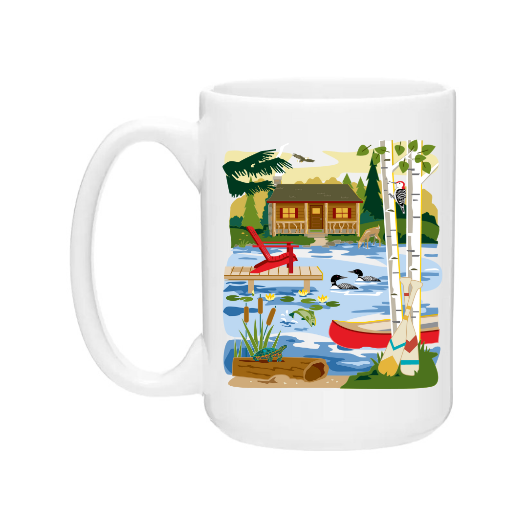 Ceramic Coffee Mug | Cabin Life