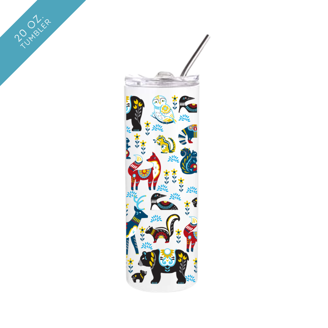 Insulated Tumblers | Dala Animals Wrap