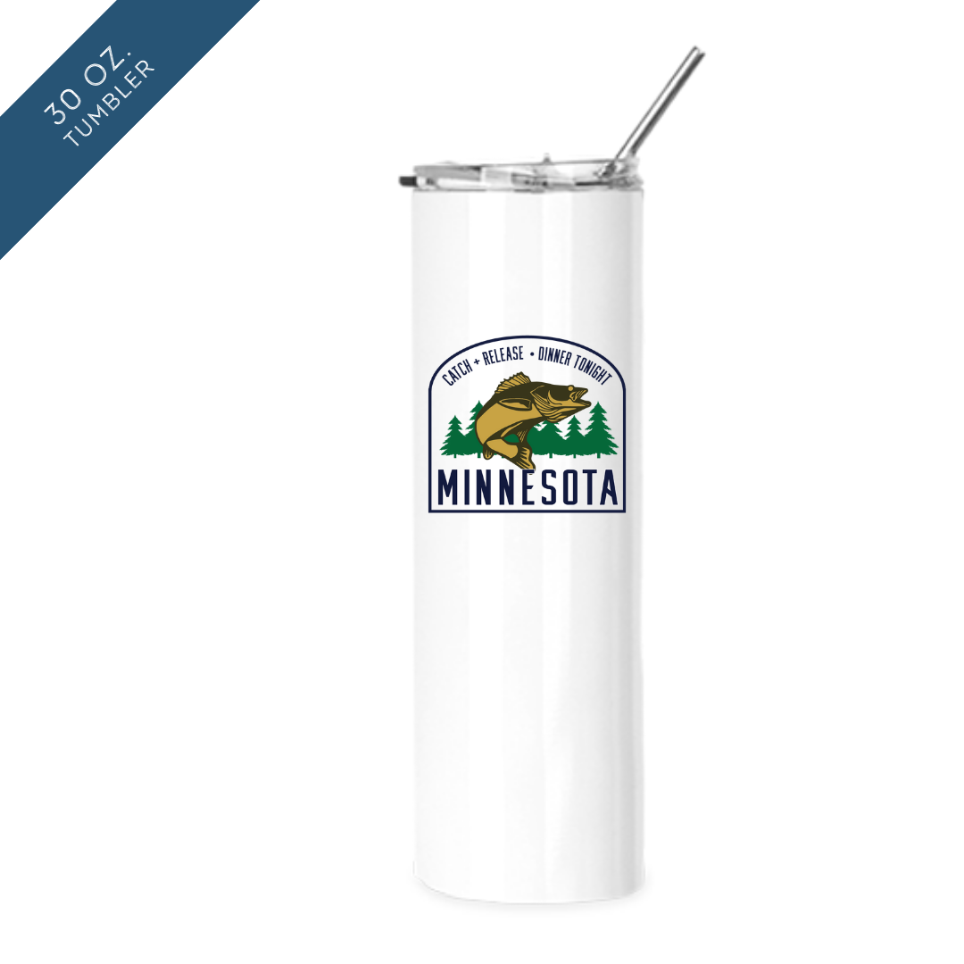 Insulated Tumblers | MN Walleye Badge