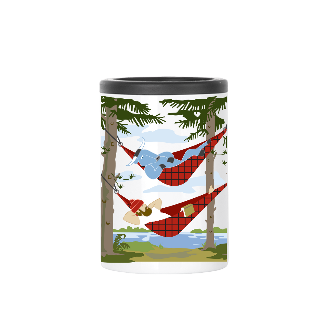 Insulated Can Cooler | Paul Bunyan + Babe Hammock Wrap