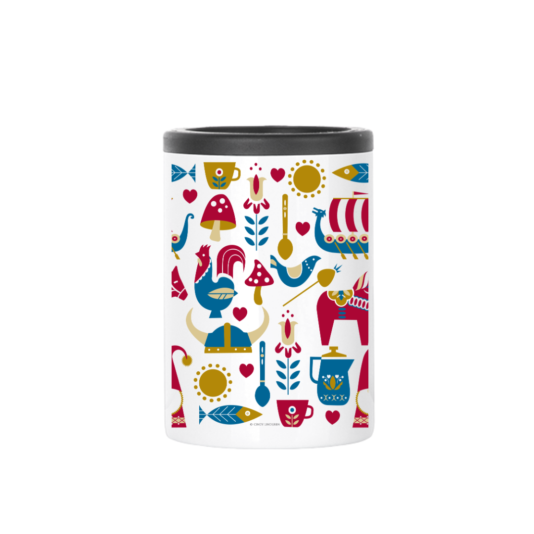 Insulated Can Cooler | Nordic Love Wrap