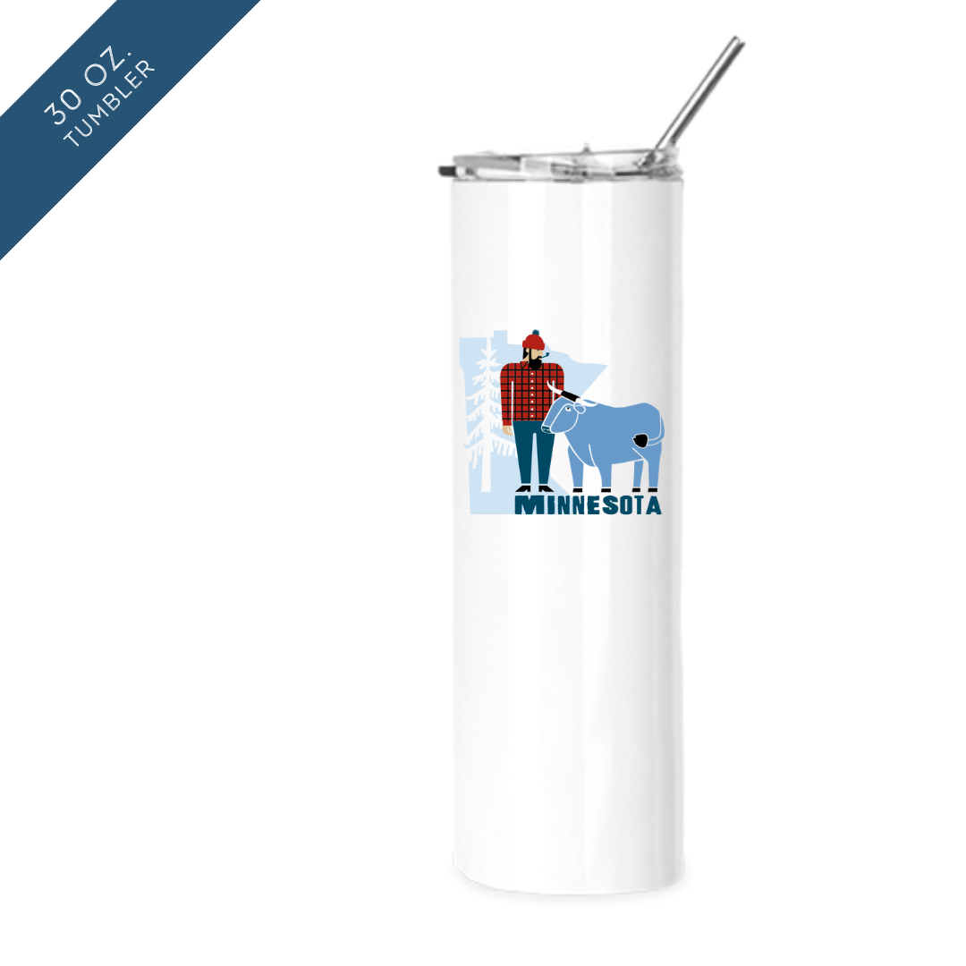 Insulated Tumblers | Minnesota Paul Bunyan + Babe
