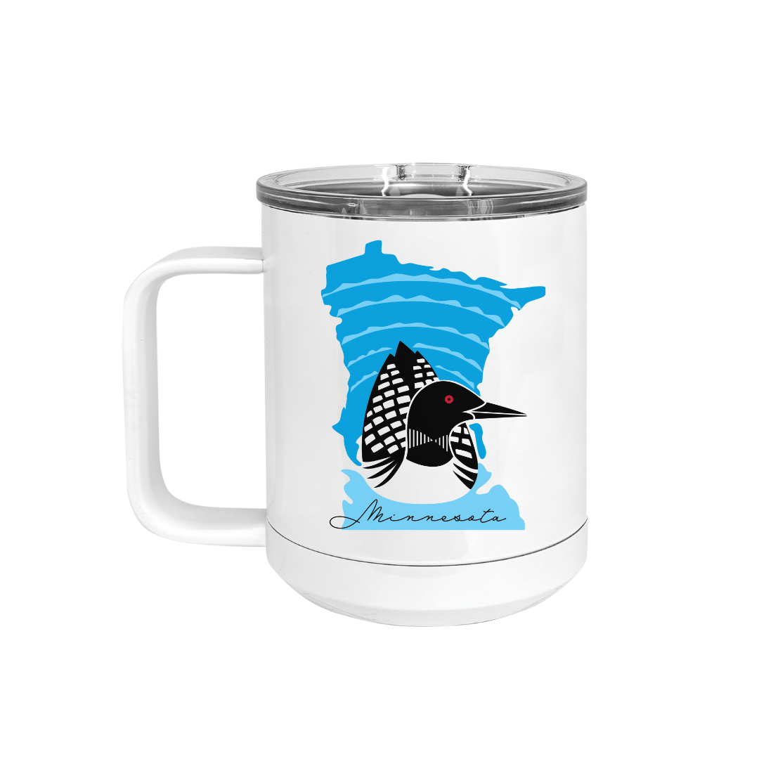 Insulated Camp Mug | Minnesota Loon
