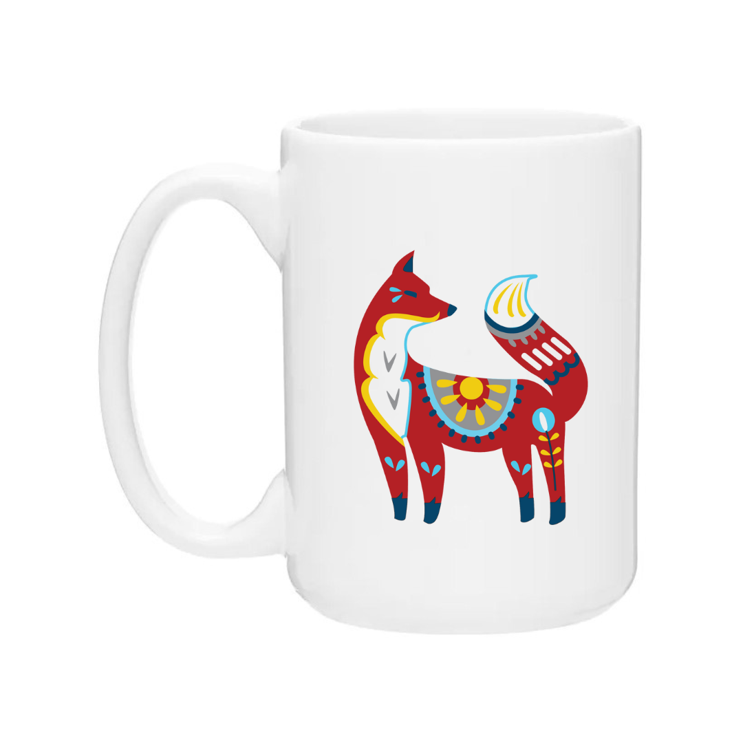 Ceramic Coffee Mug | Dala Fox