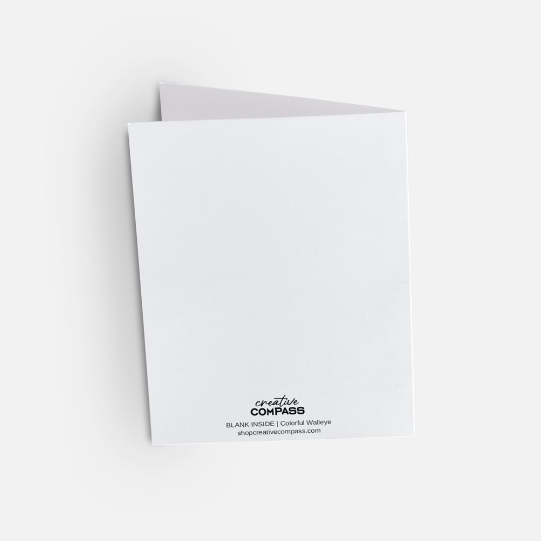 Notecard | Colorful Walleye