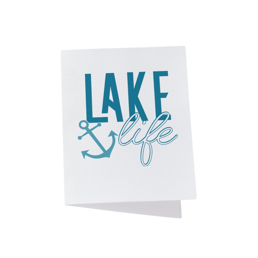 Notecard | Lake Life Anchor