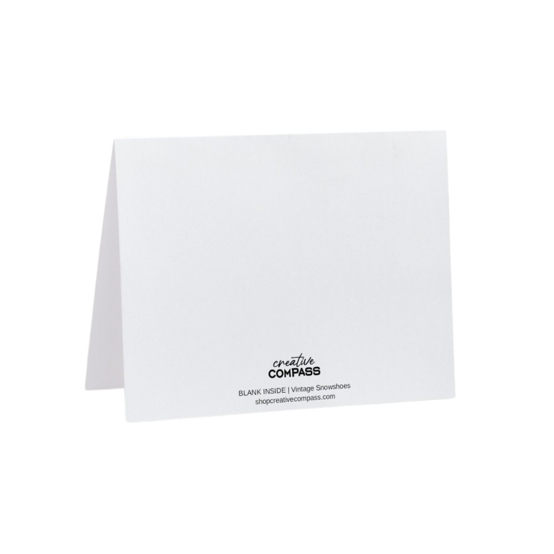 Notecard | Vintage Snowshoe