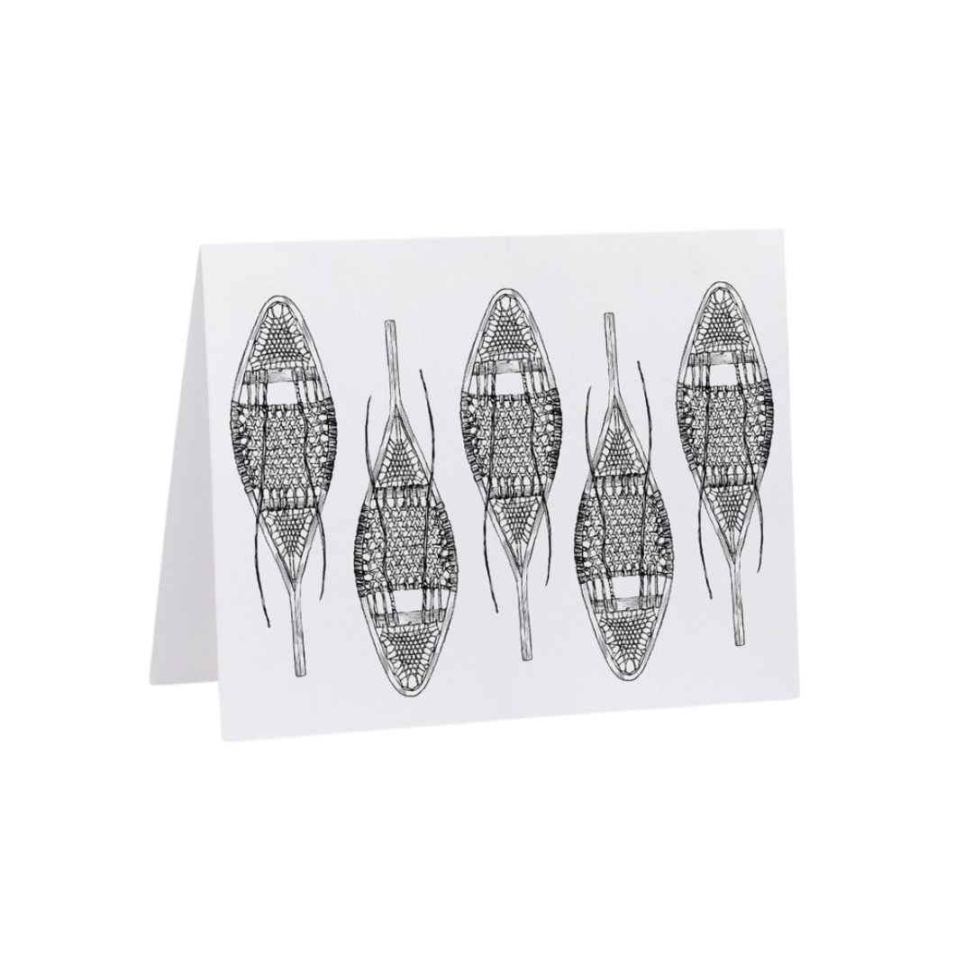Notecard | Vintage Snowshoe