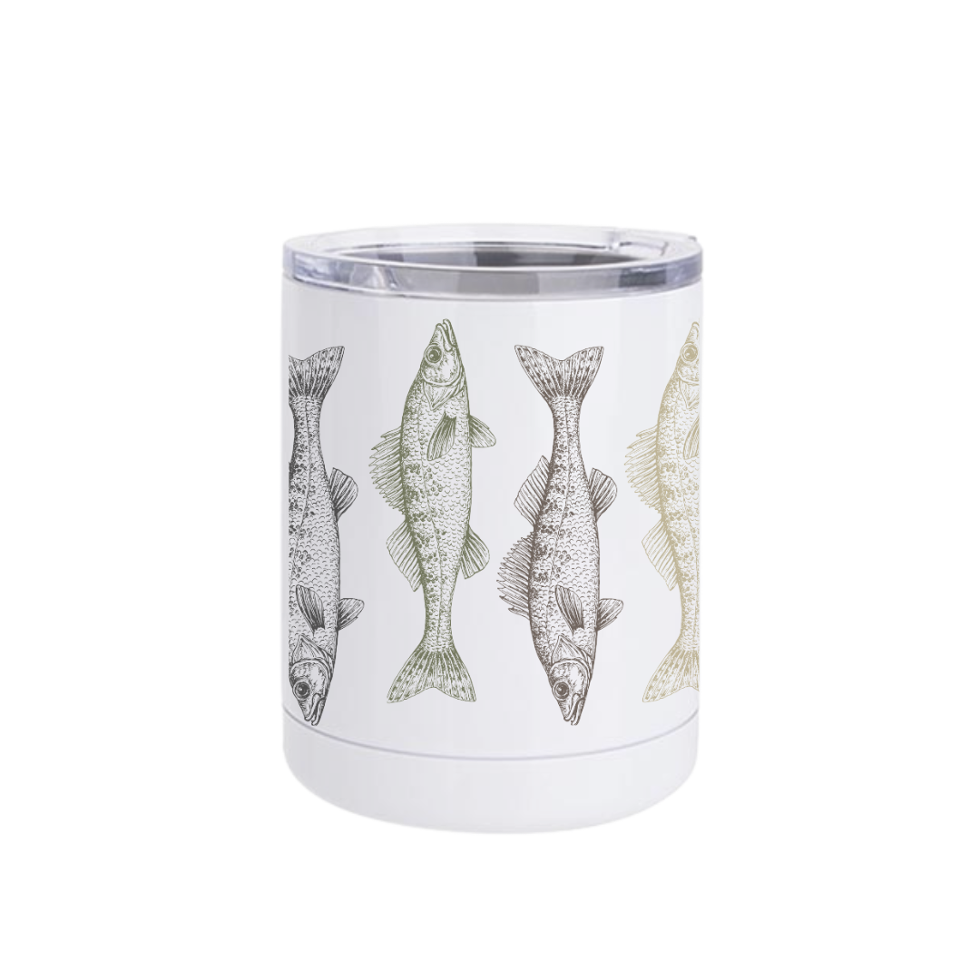 Short Tumbler | Natural Walleye Wrap