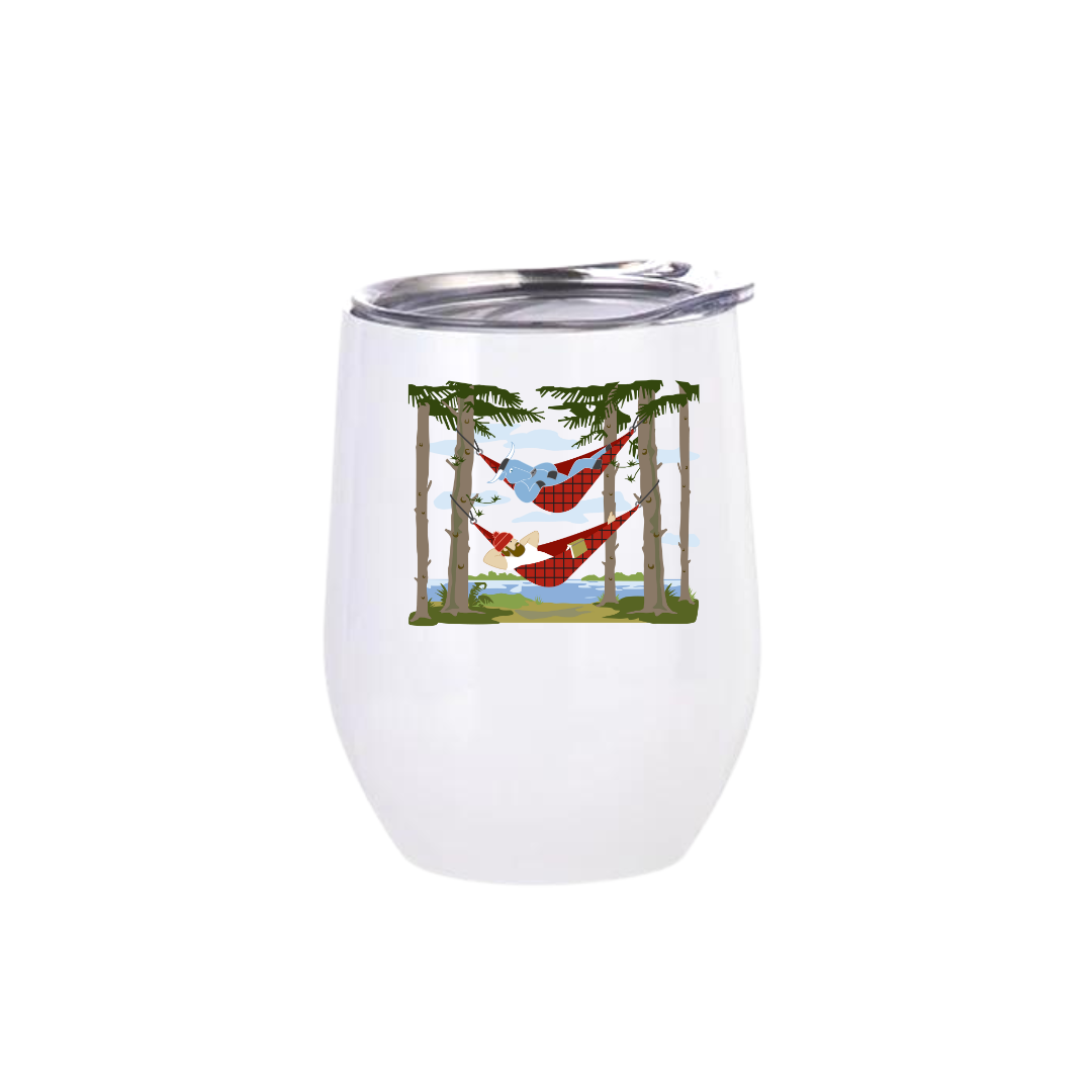 Wine Tumbler | Paul Bunyan + Babe Hammock Wrap