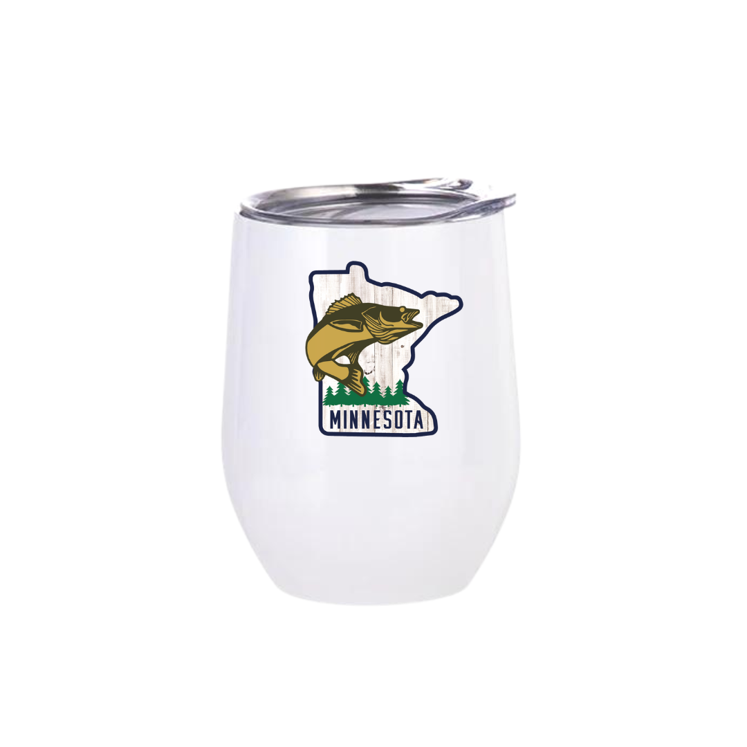 Wine Tumbler | MN Walleye