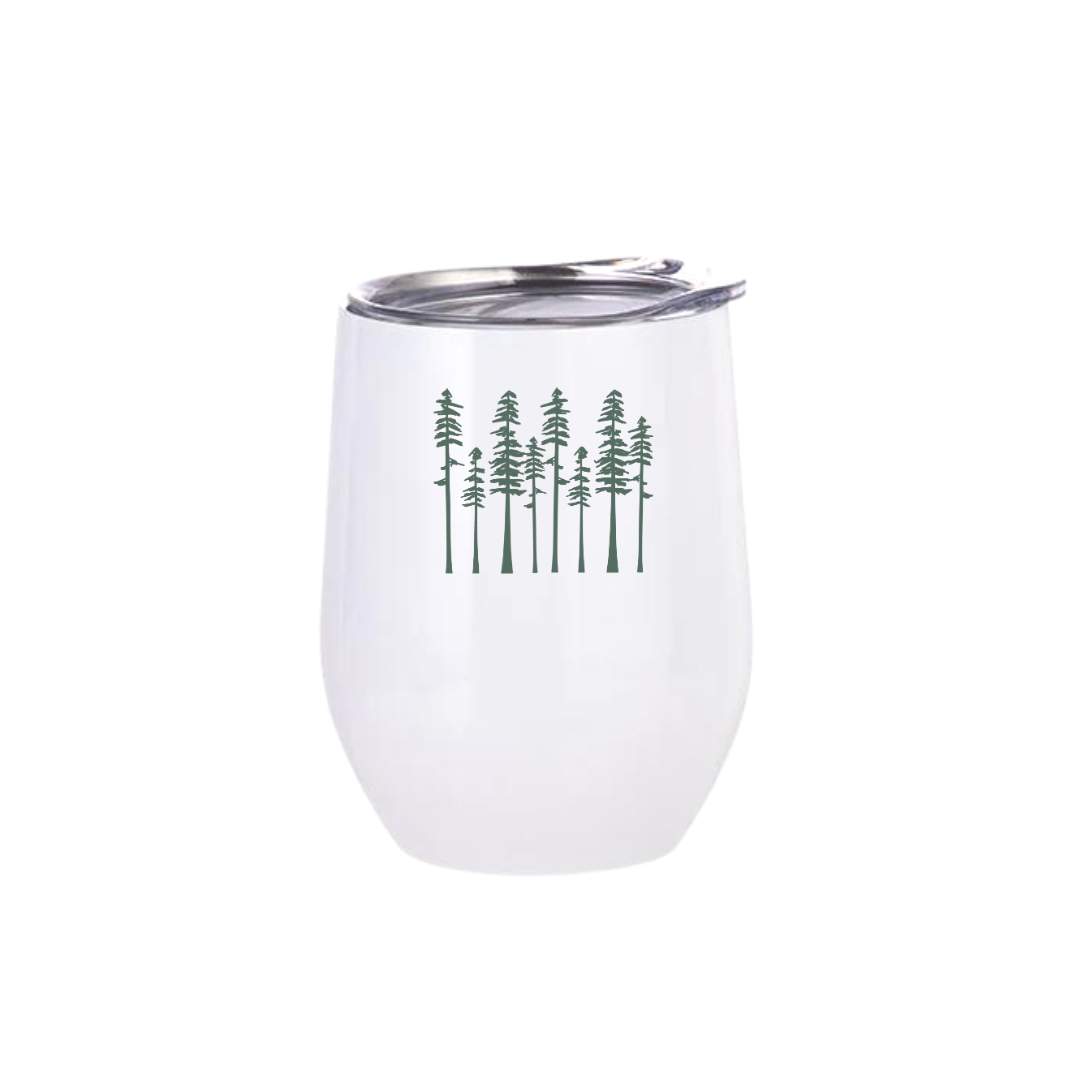 Wine Tumbler | Pine Doodles