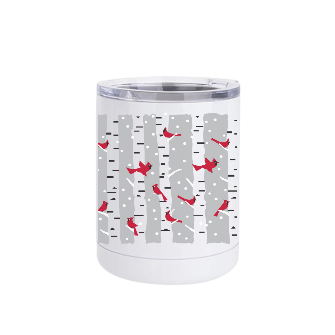 Short Tumbler | Winter Cardinal Wrap