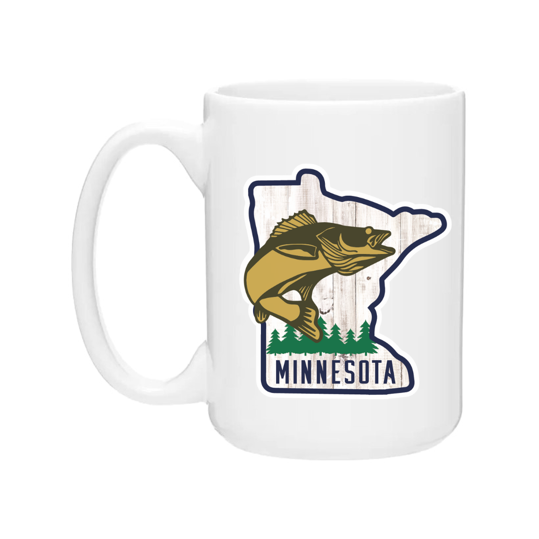 Ceramic Coffee Mugs | MN Walleye