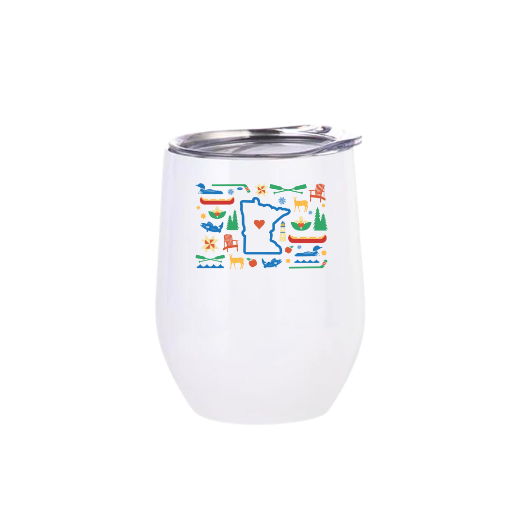 MN Love Icons Insulated Drinkware