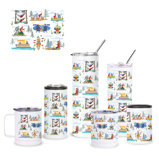 Summer Paul Bunyan + Babe Insulated Drinkware