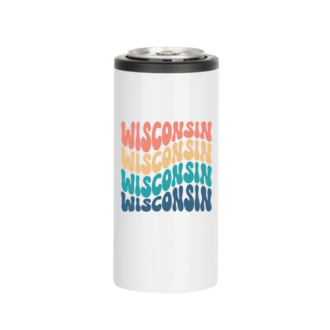 Groovy Wisconsin Insulated Drinkware
