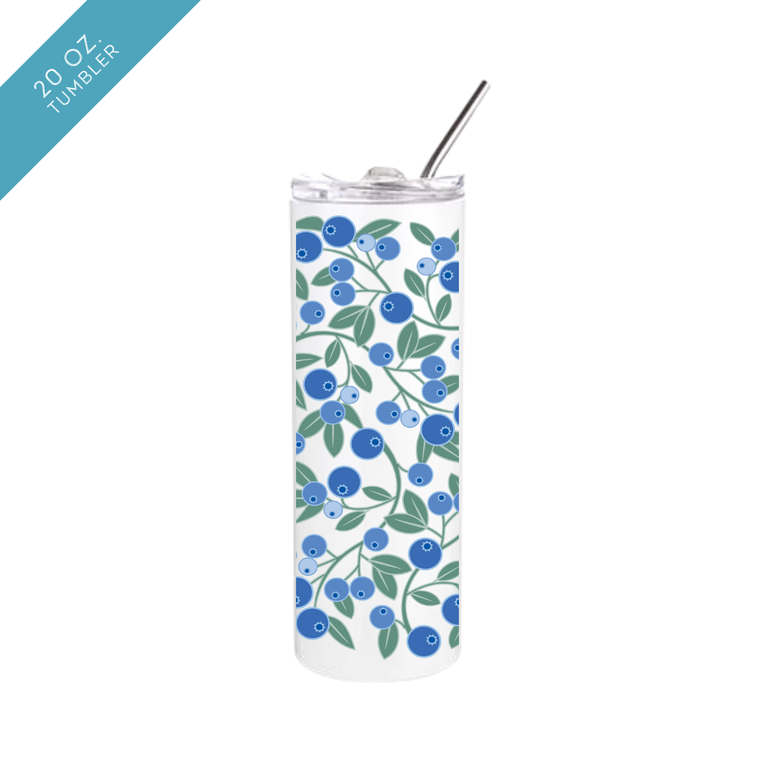 Insulated Tumblers | Blueberries Wrap