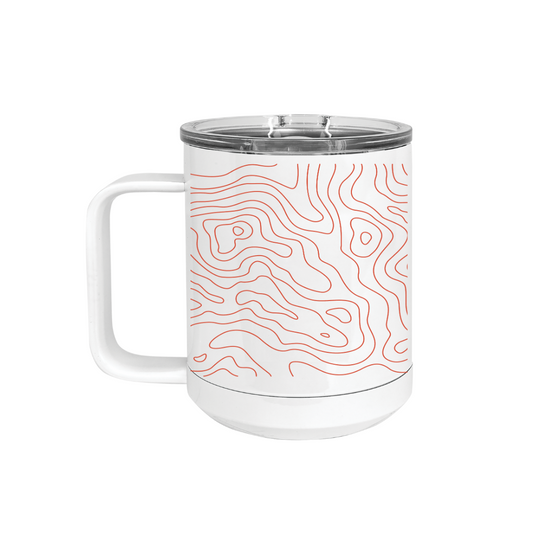 Insulated Camp Mug | Topography Wrap