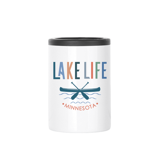 Insulated Can Cooler |  Lake Life Canoe Minnesota