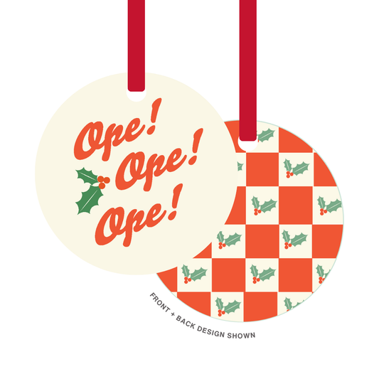 Metal Ornament | Ope Holly