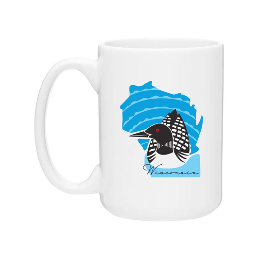 Ceramic Coffee Mug | Wisconsin Loon