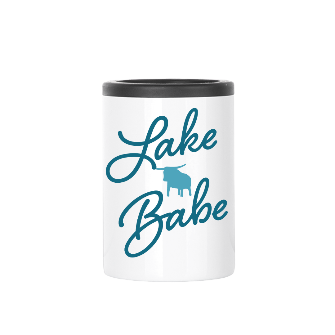 Insulated Can Cooler |  Lake Babe
