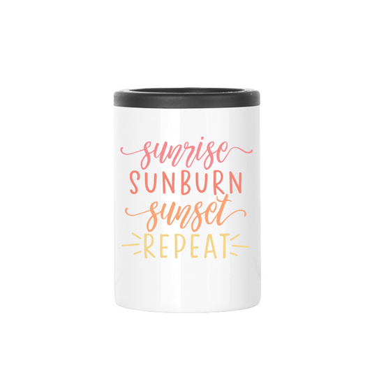 Insulated Can Cooler |  Sunrise Sunset