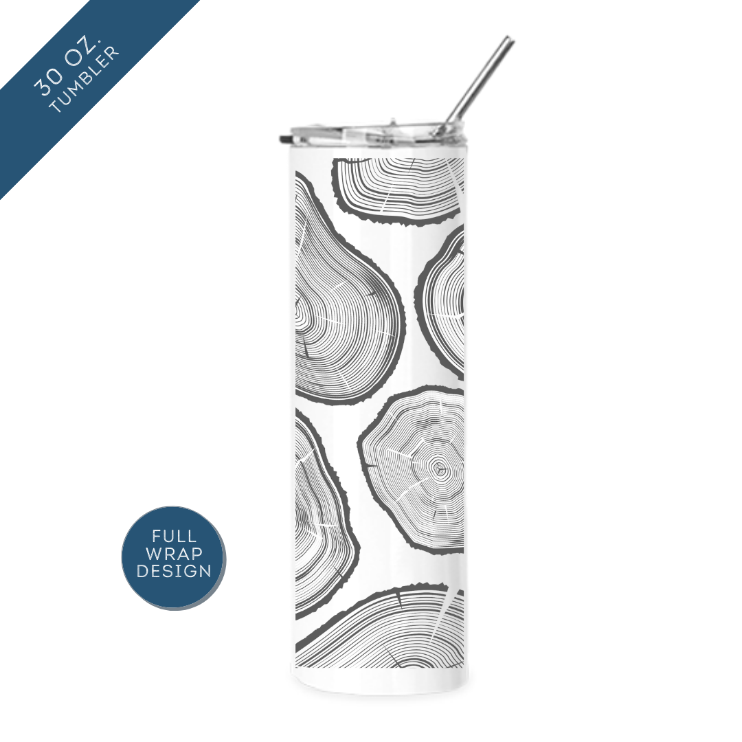 Insulated Tumblers | Tree Rings Wrap