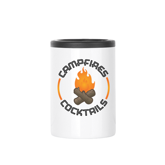 Insulated Can Cooler |  Campfires + Cocktails